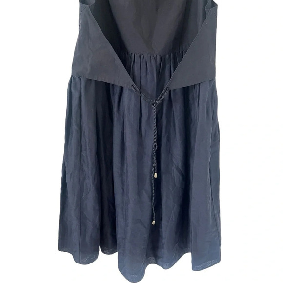 Proenza Schouler Black Cotton Silk Mini Dress - Picture 5 of 10